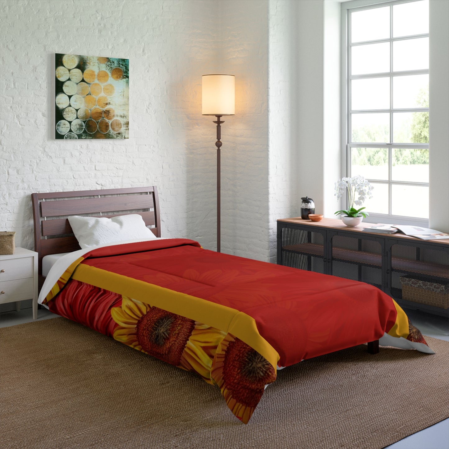 Crimson Gold Comforter
