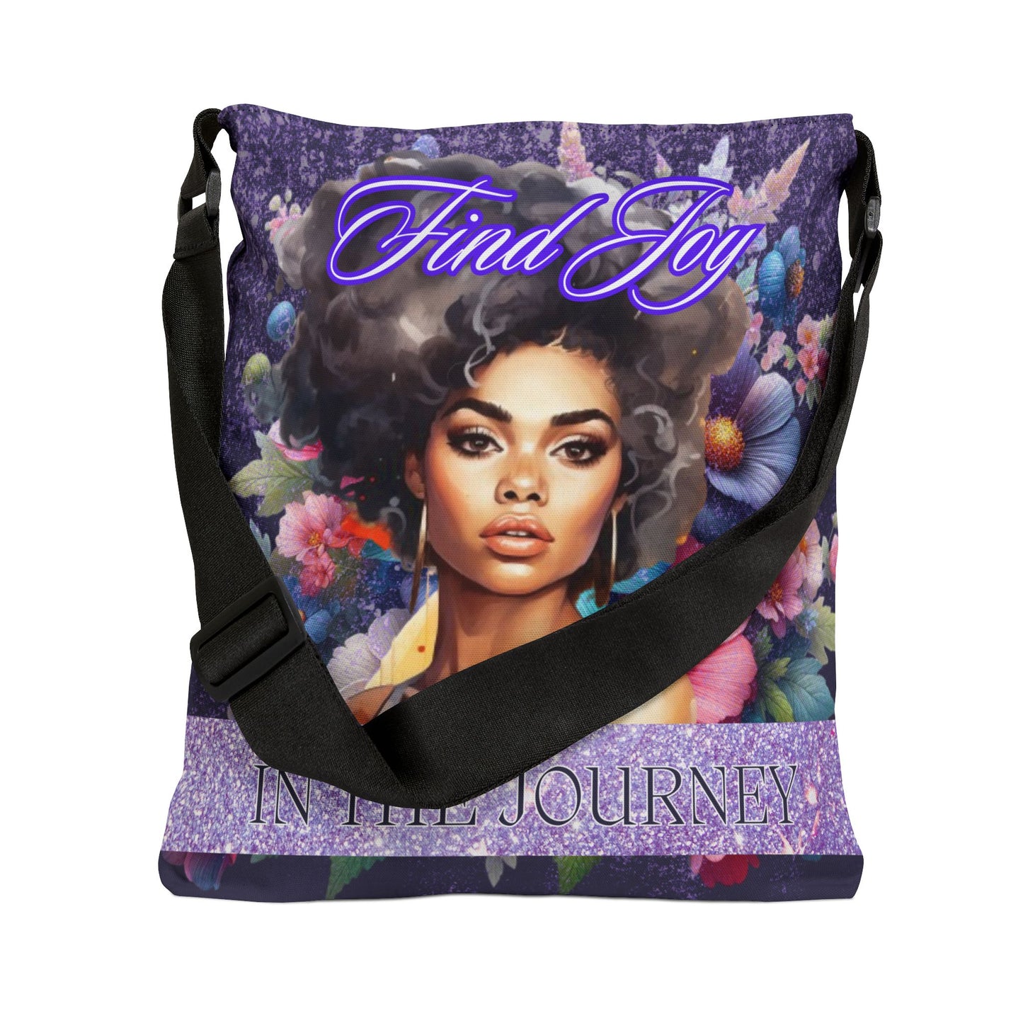 Find Joy 1 Adjustable Tote Bag (AOP)