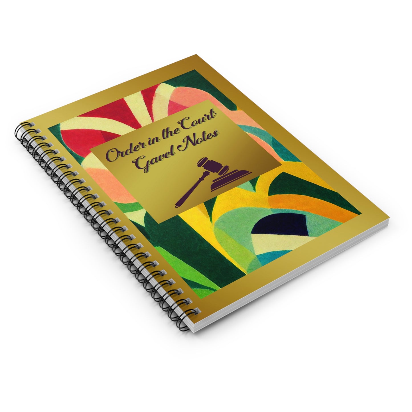 Order in the Court Spiral Notebook - Ruled Line