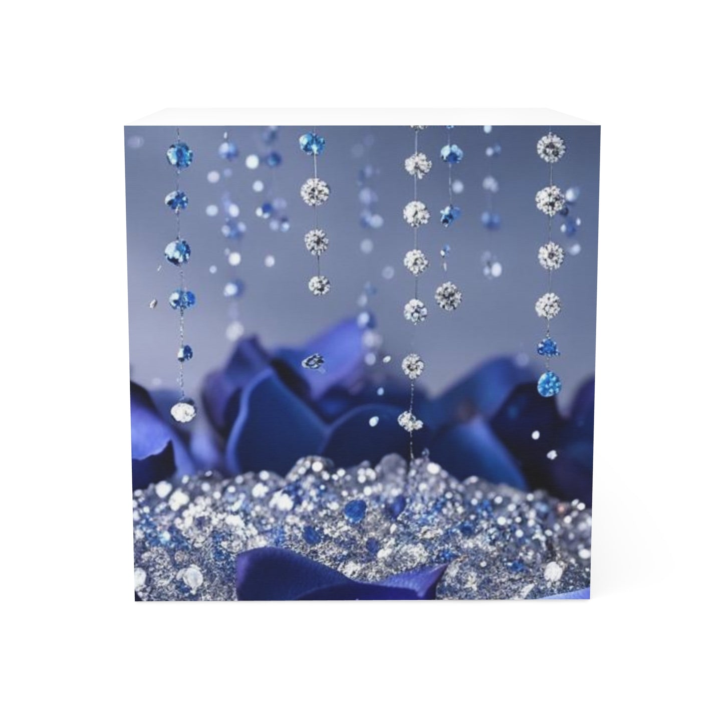 Crystal Rain Note Cube
