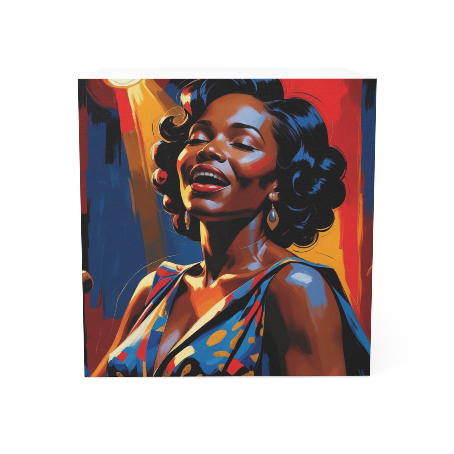 Jazz Songstress Note Cube