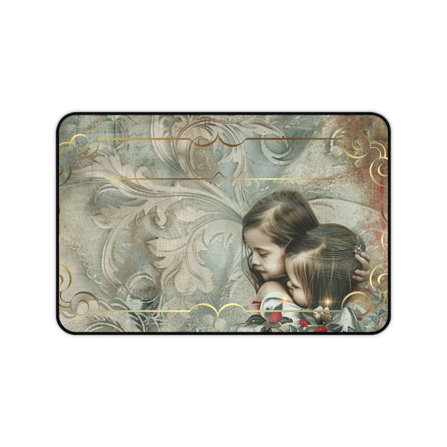 Charming Embrace Desk Mat