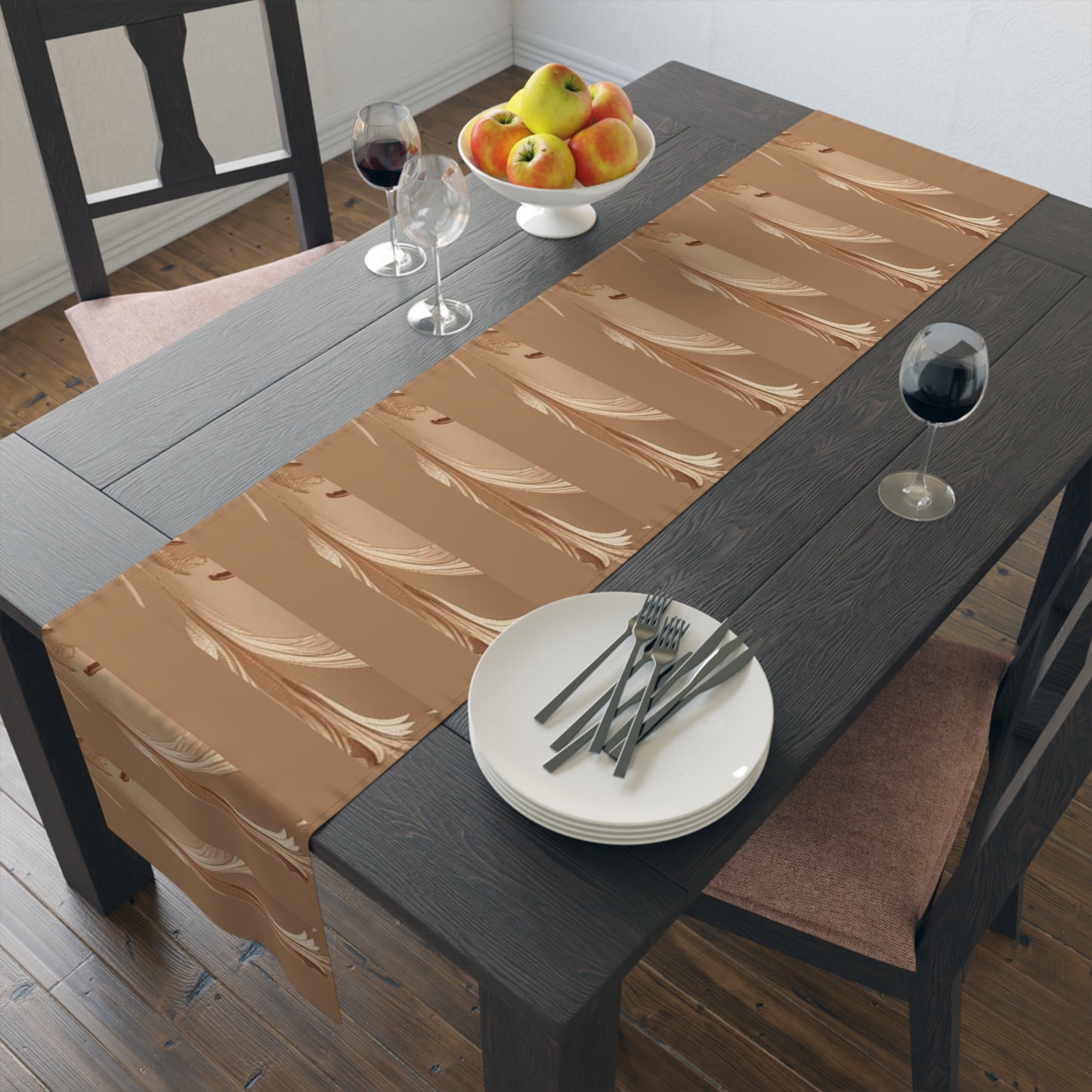 Mocha Bliss Table Runner (Cotton, Poly)
