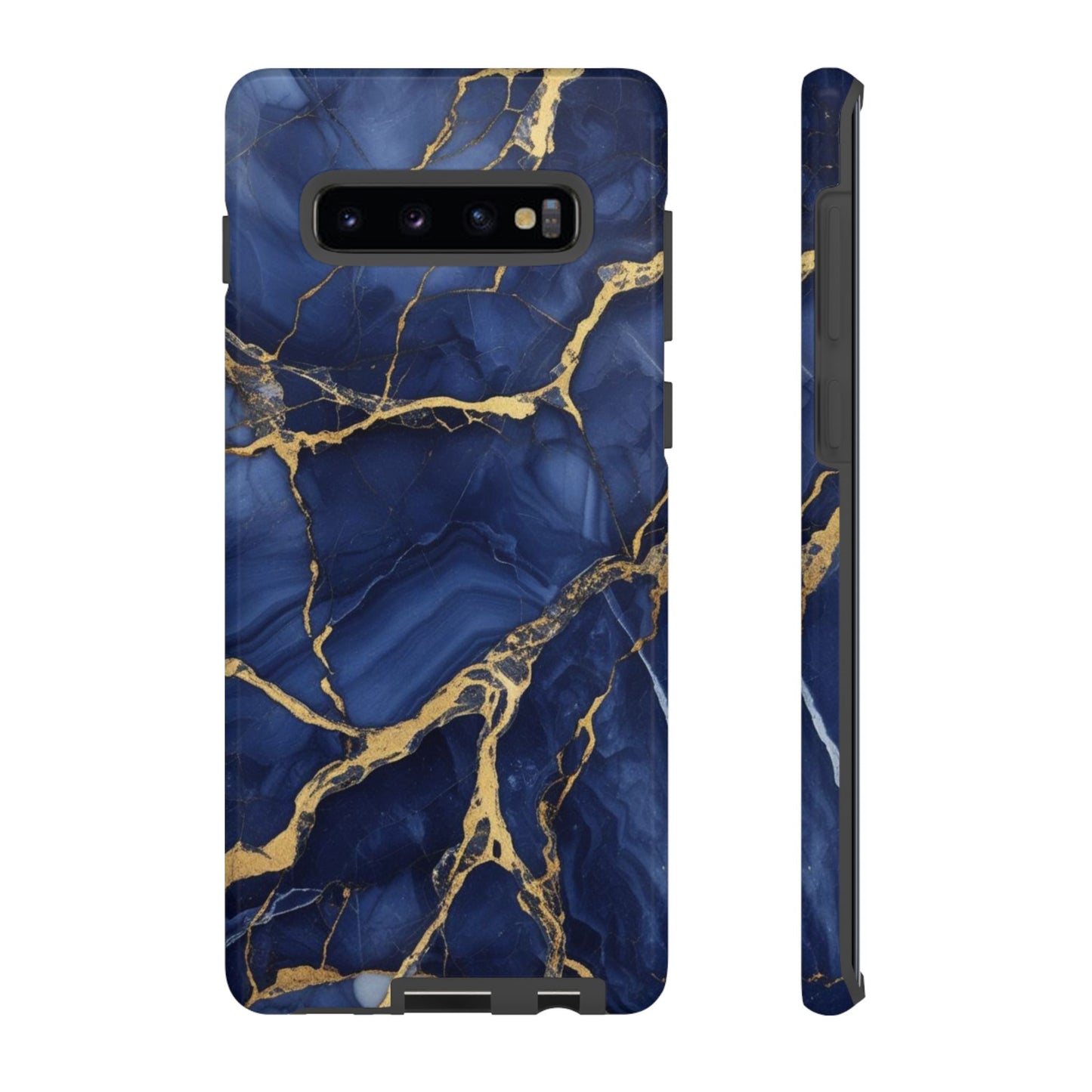 Indigo Marble Tough Cases