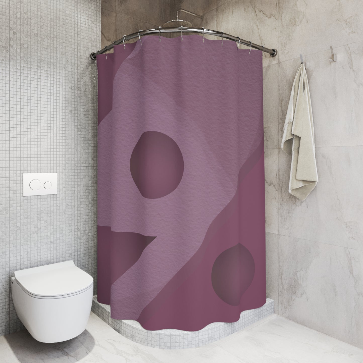 Just Mauve-lous Shower Curtains