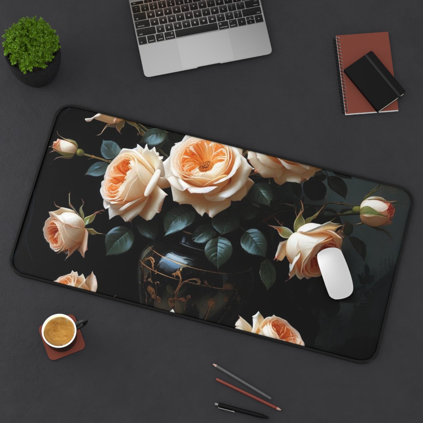 Evening Bloom Desk Mat