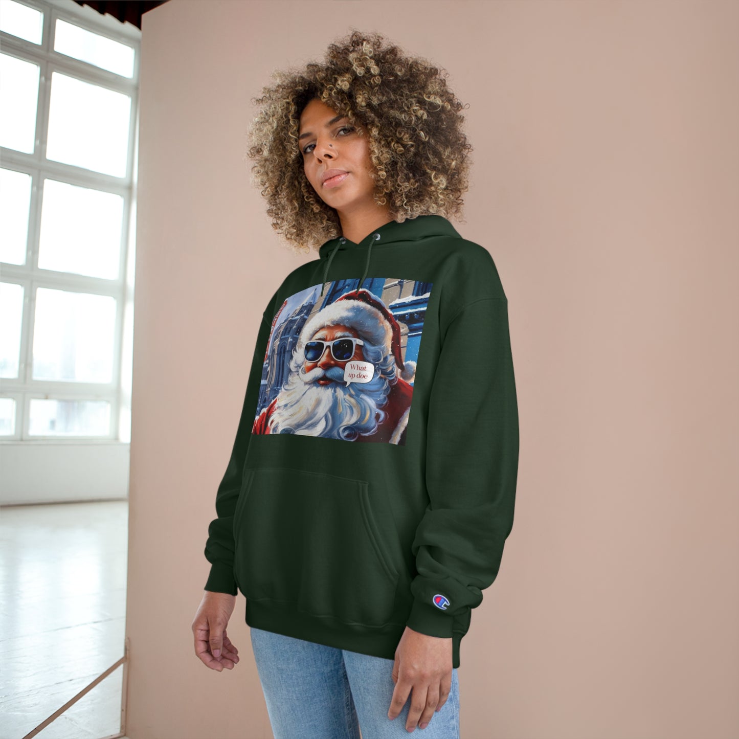 Motor City Santa Champion Hoodie