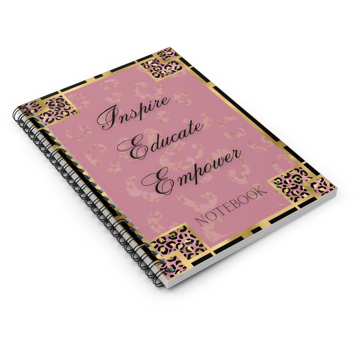 Inspire & Educate Spiral Notebook - Ruled Line