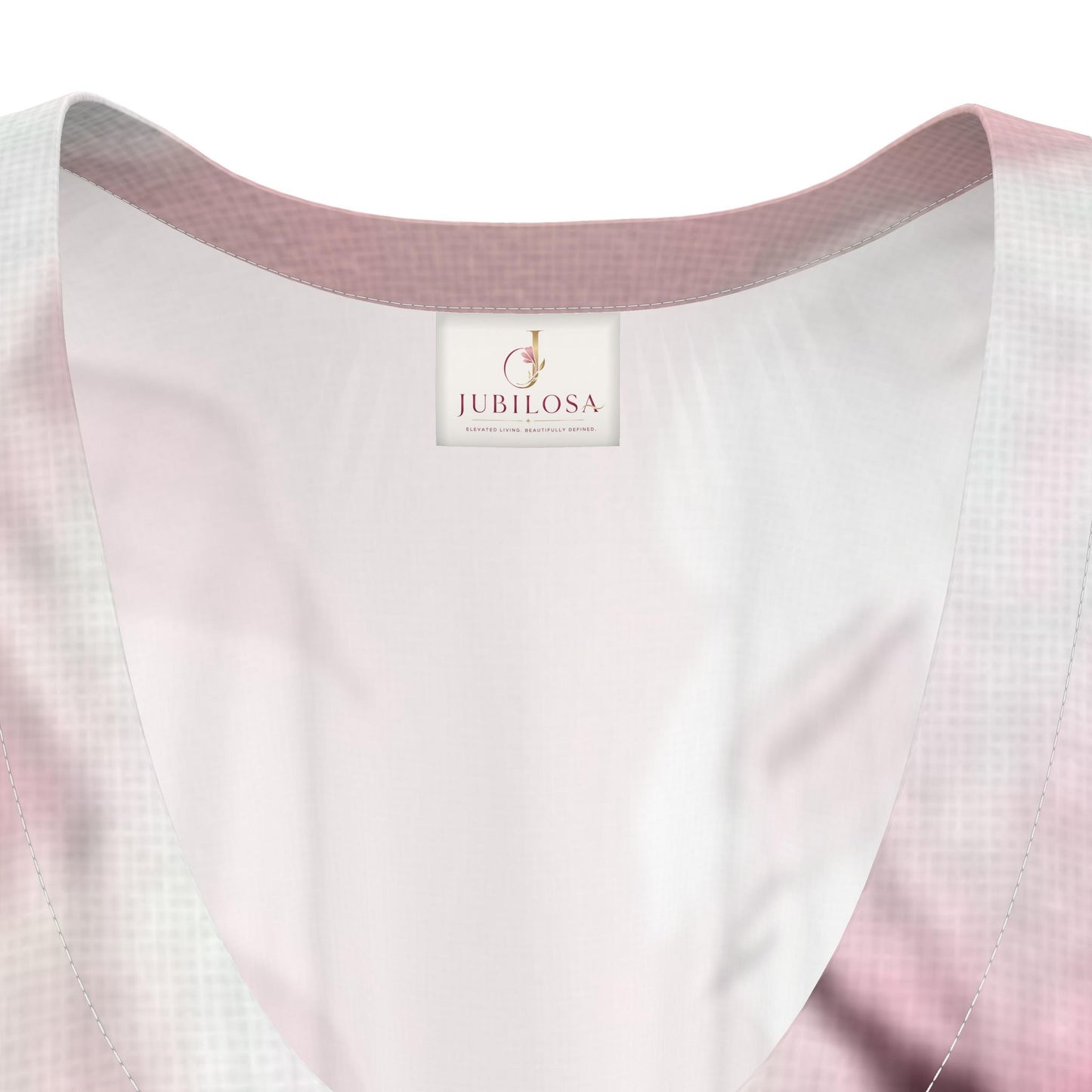 Pink & White Floral Kaftan