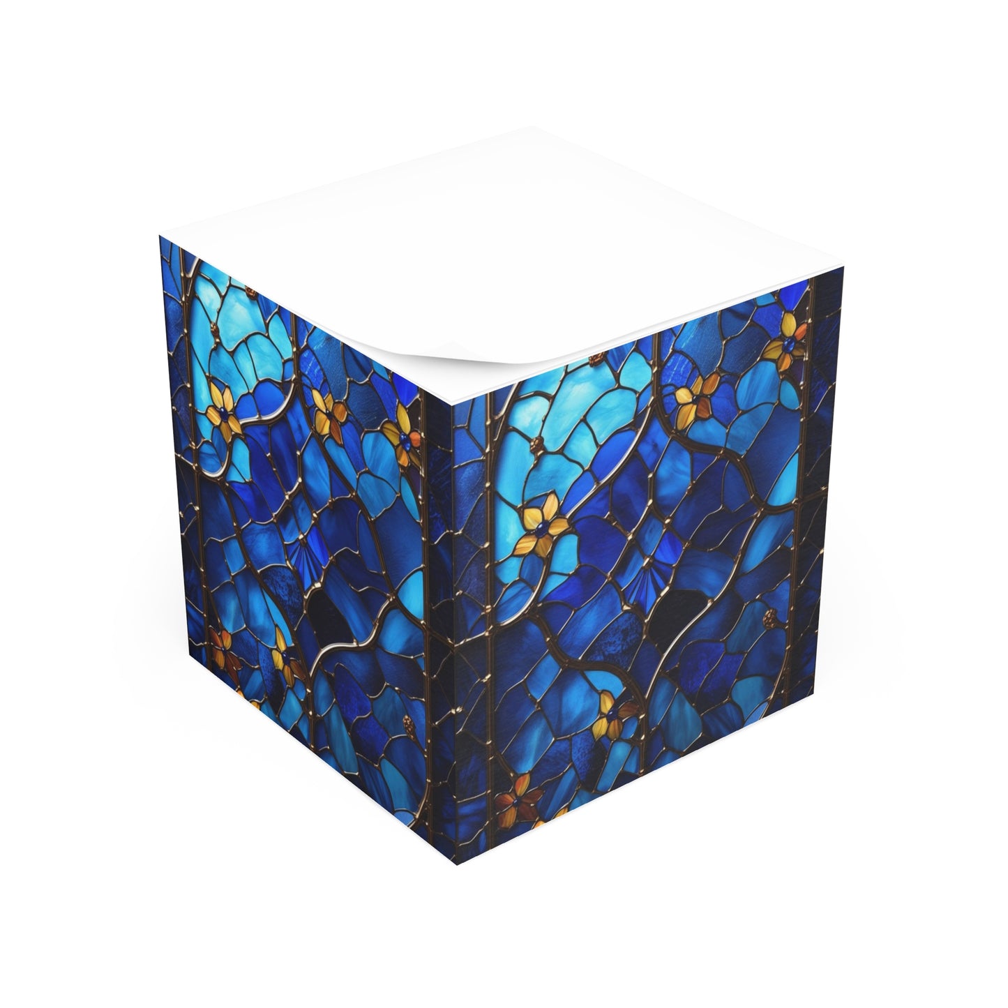 Sapphire Radiance Note Cube