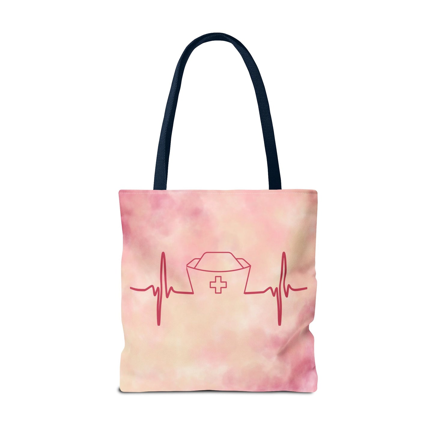Nurse Heartbeat Tote Bag (AOP)