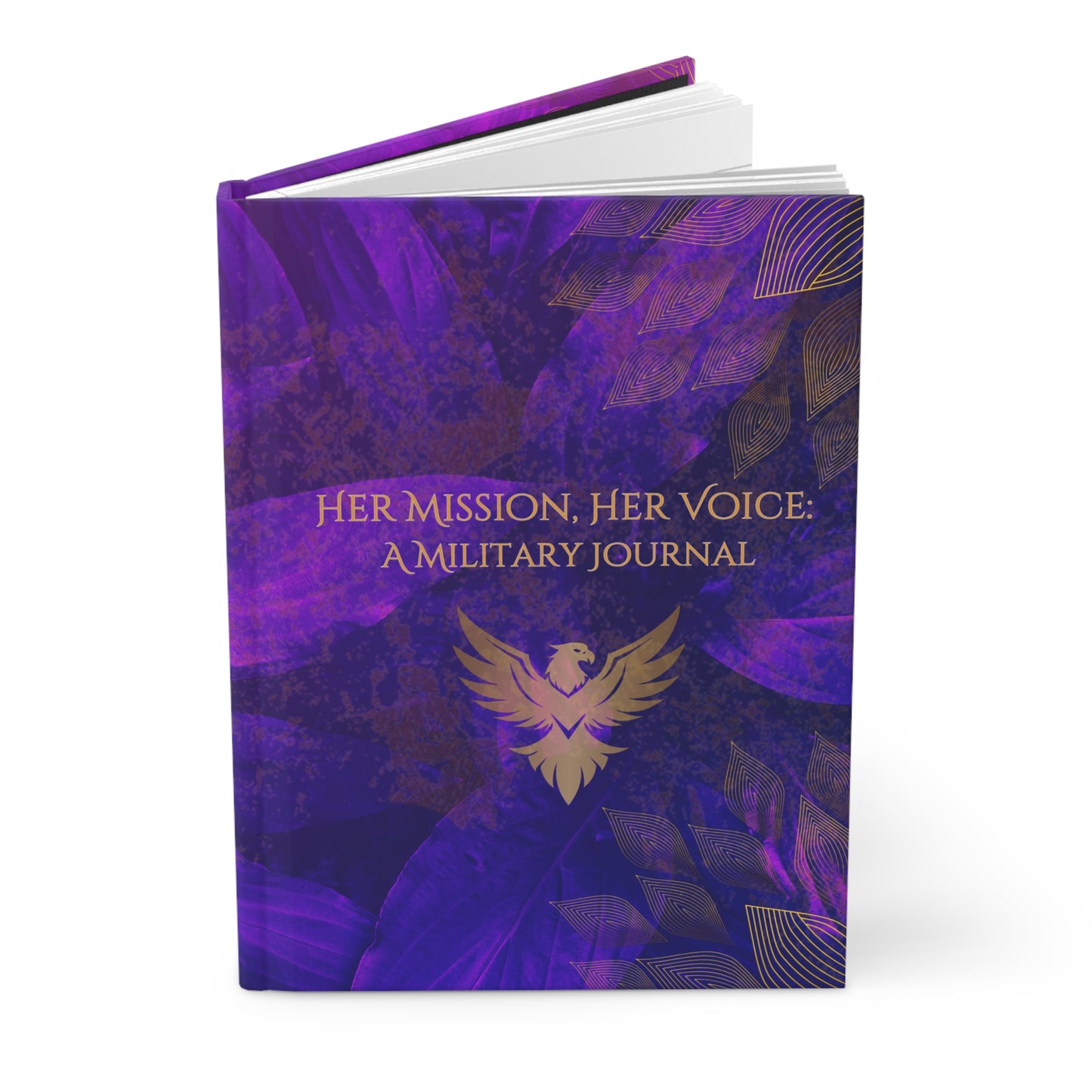 Her Mission, Her Voice Hardcover Journal Matte
