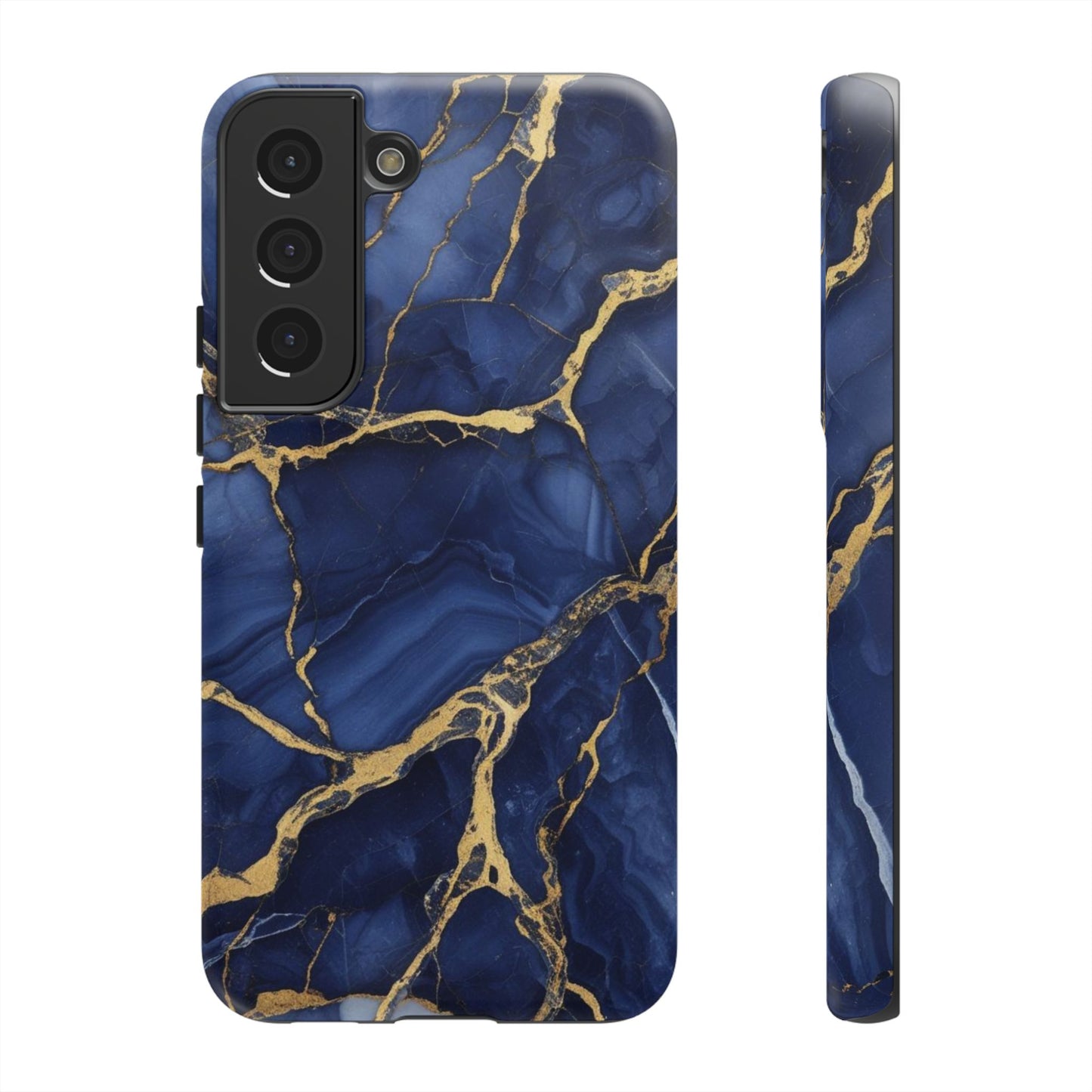 Indigo Marble Tough Cases