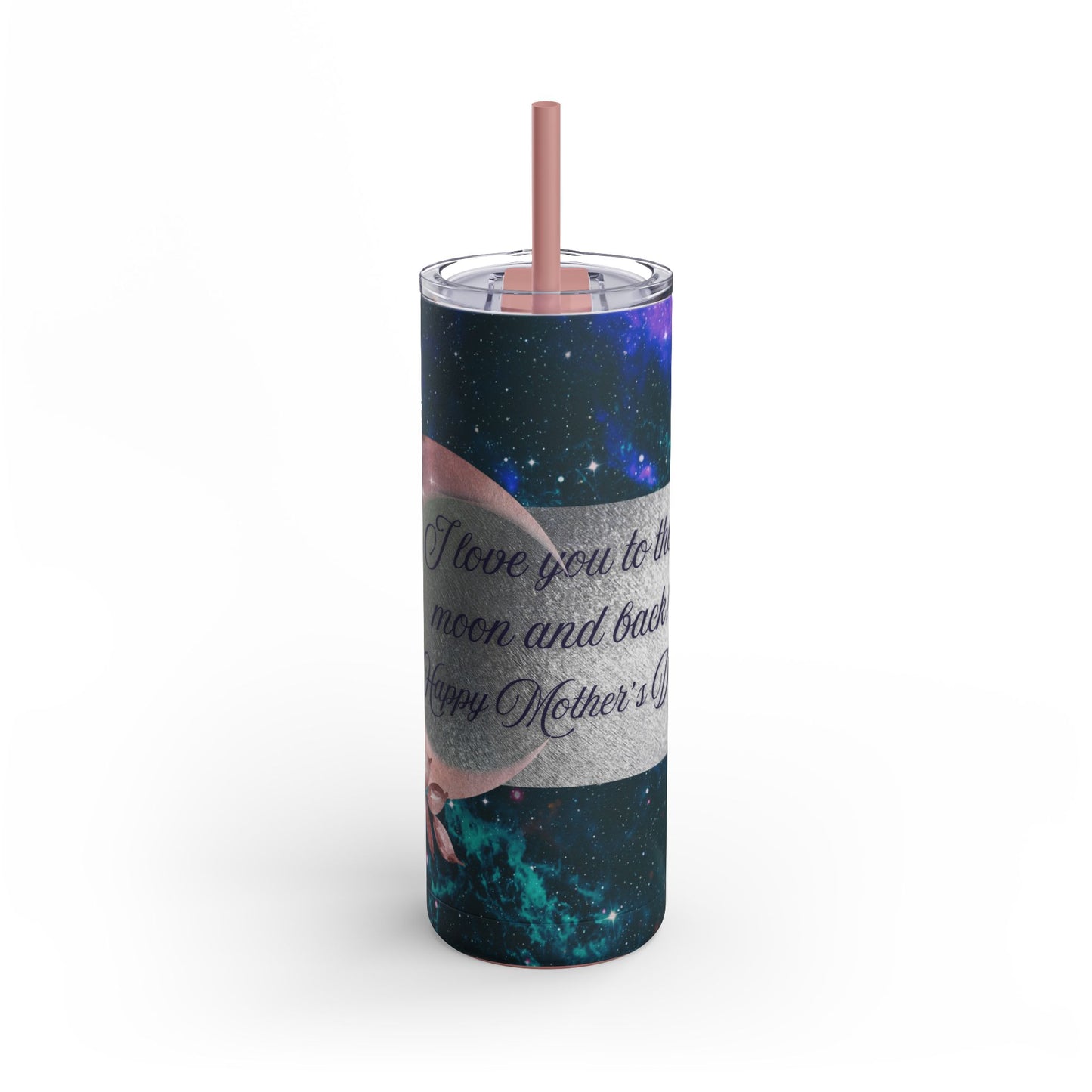 "I Love You to the Moon" Maars Maker Skinny Matte Tumbler, 20oz