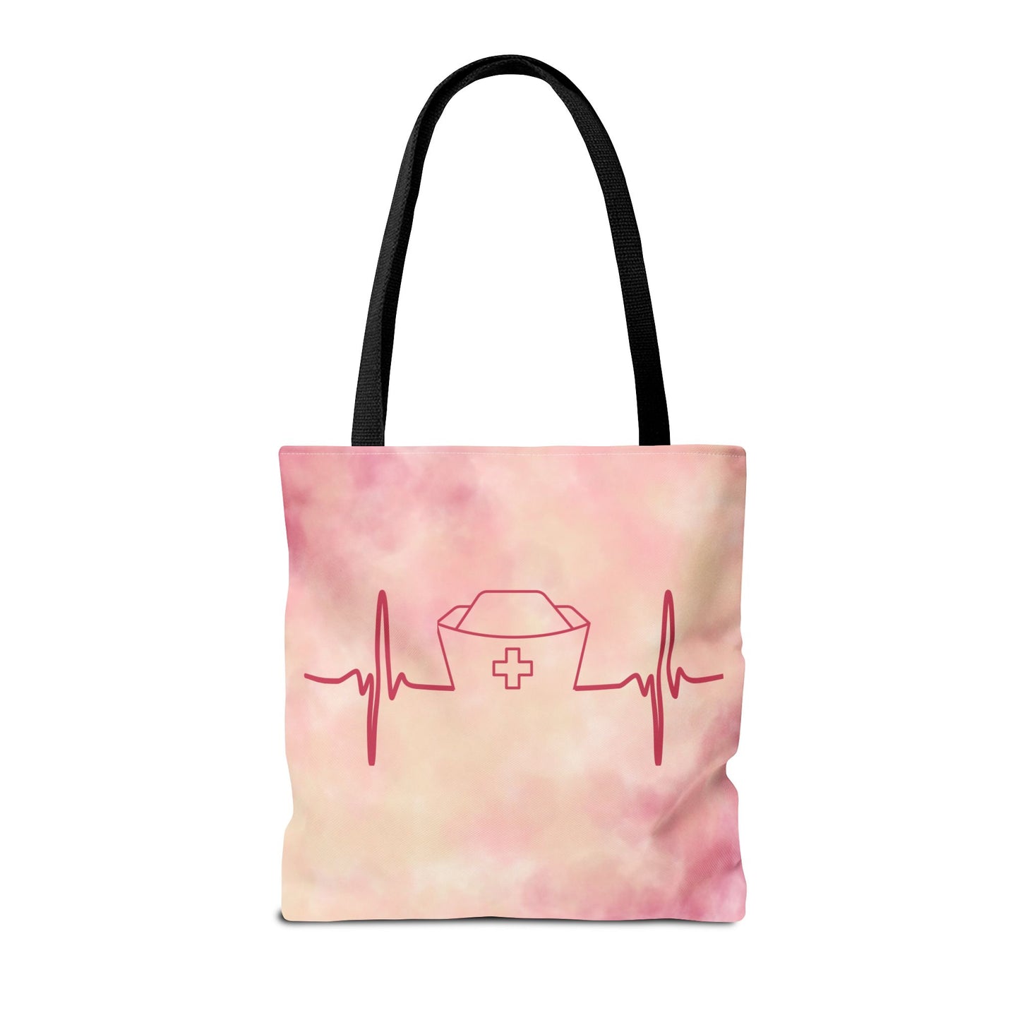 Nurse Heartbeat Tote Bag (AOP)