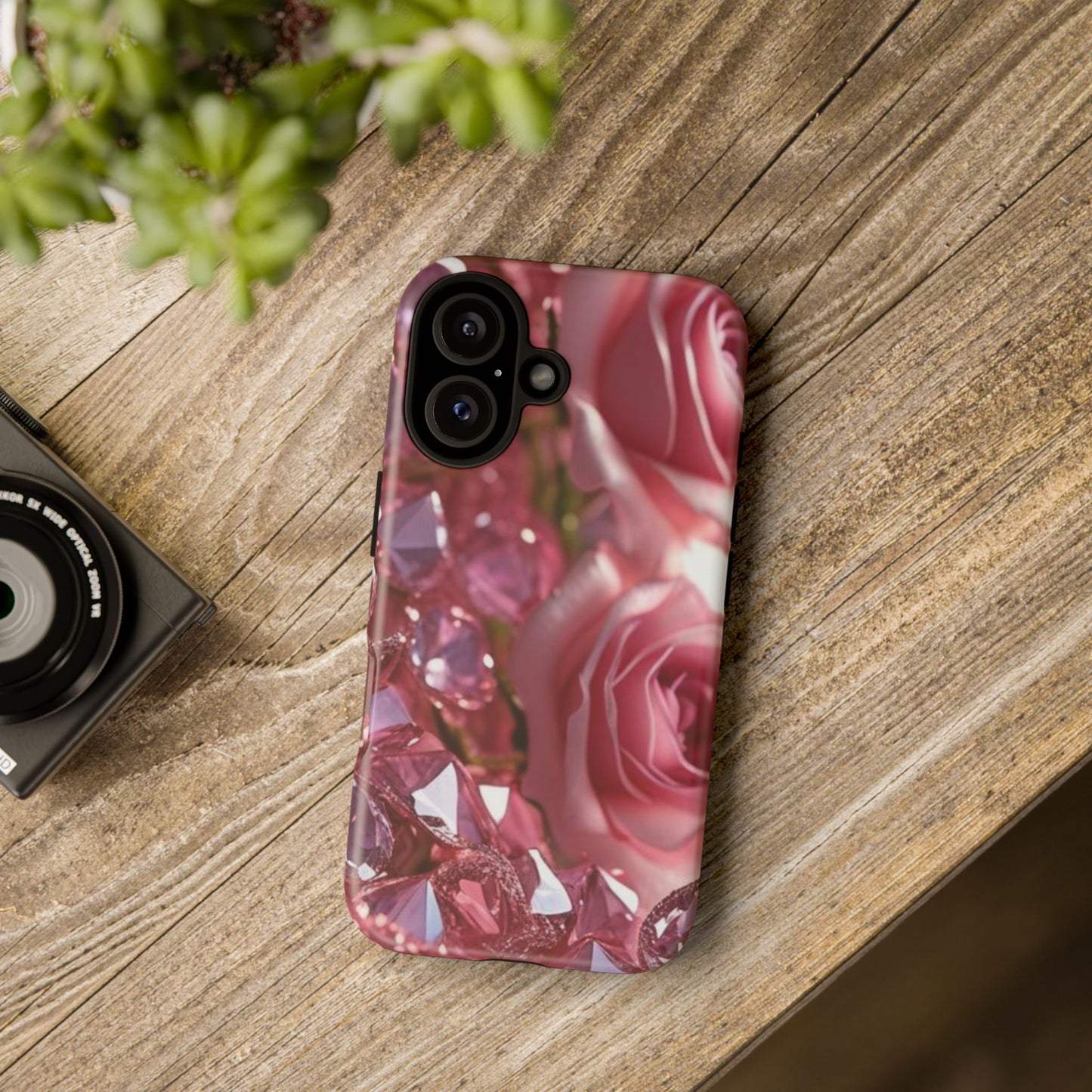 Pink Diamonds & Petals Tough Cases