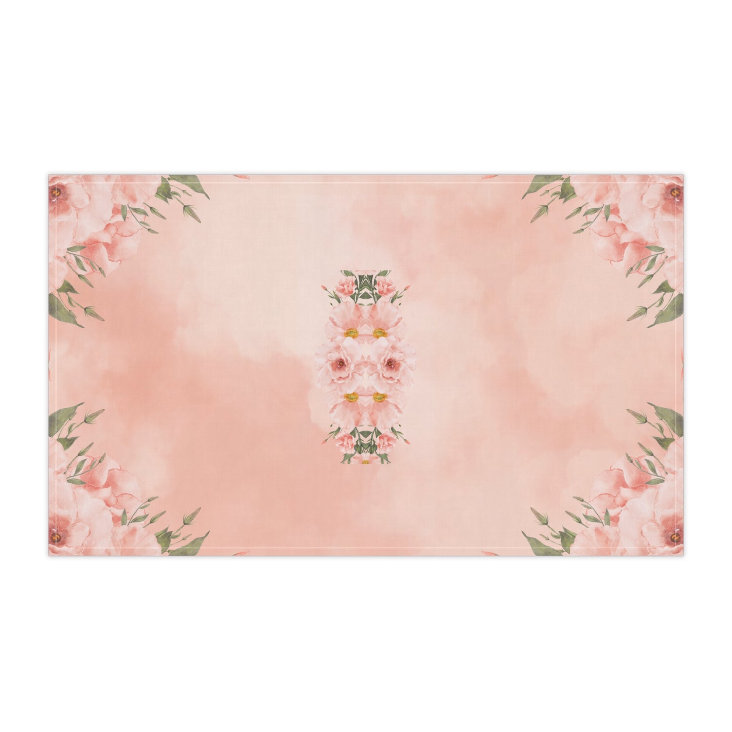 Peachy Keen Tea Towels (cotton, poly)