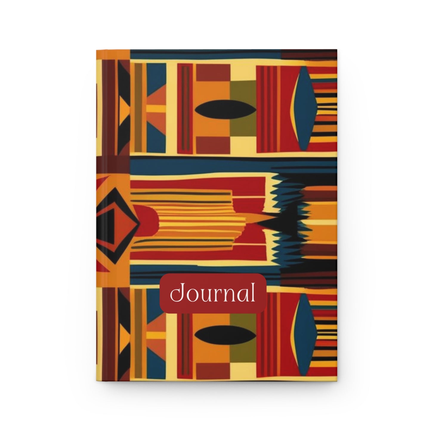 African Canvas 2 Hardcover Journal Matte