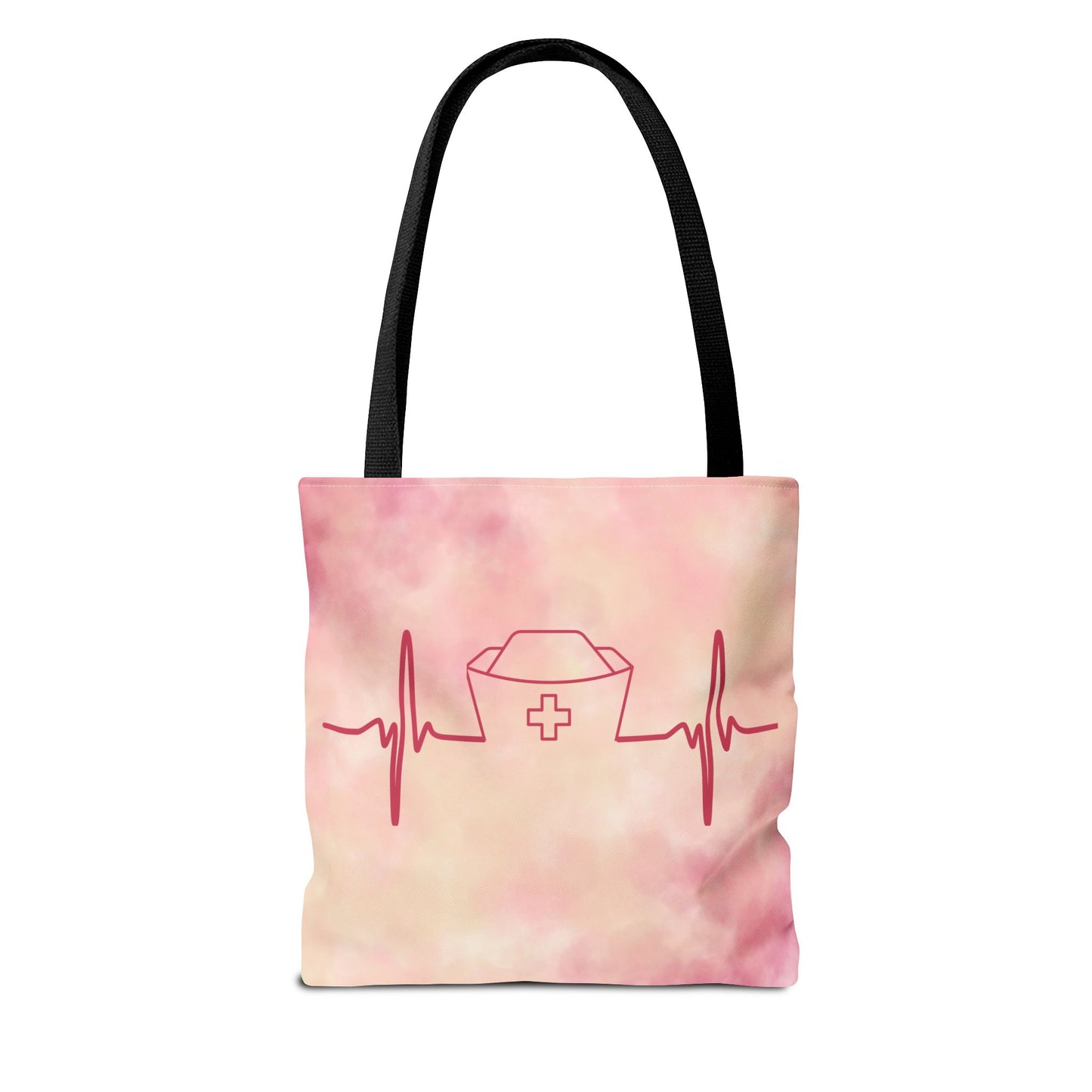 Nurse Heartbeat Tote Bag (AOP)