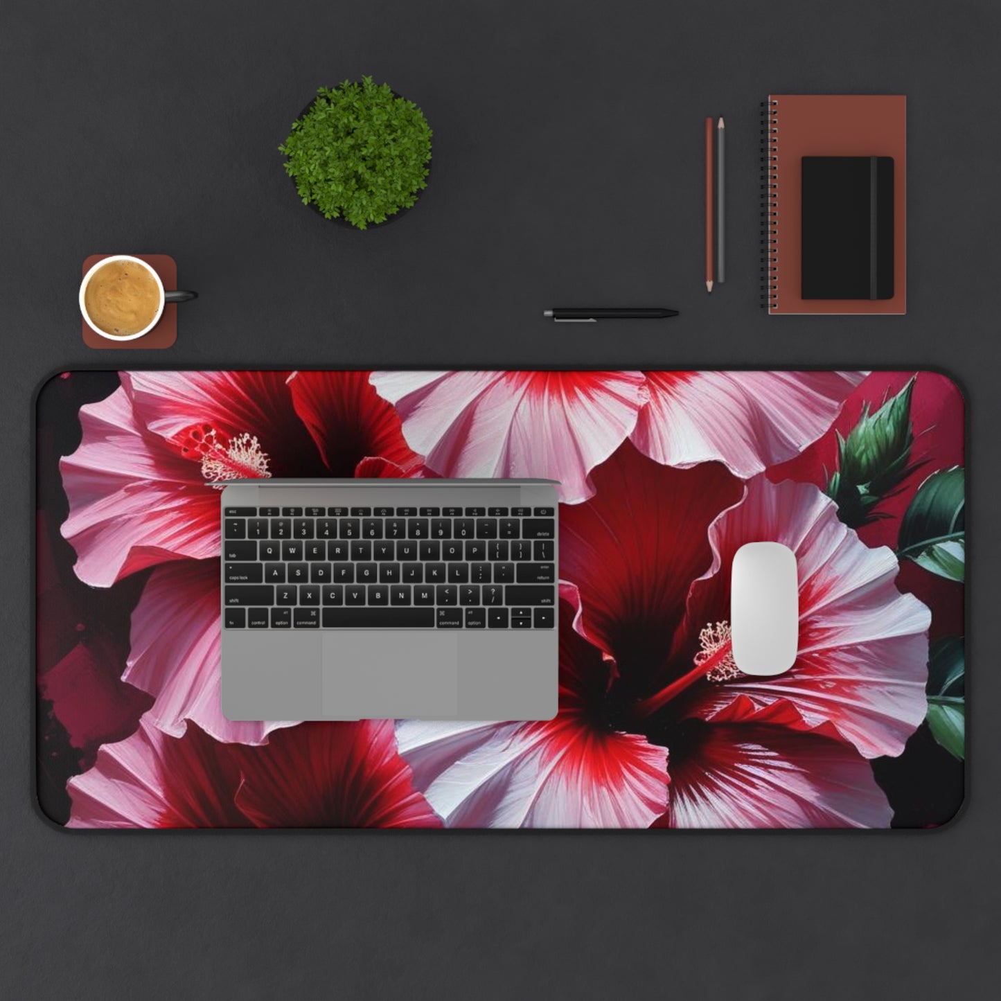 Hibiscus Bloom Desk Mat