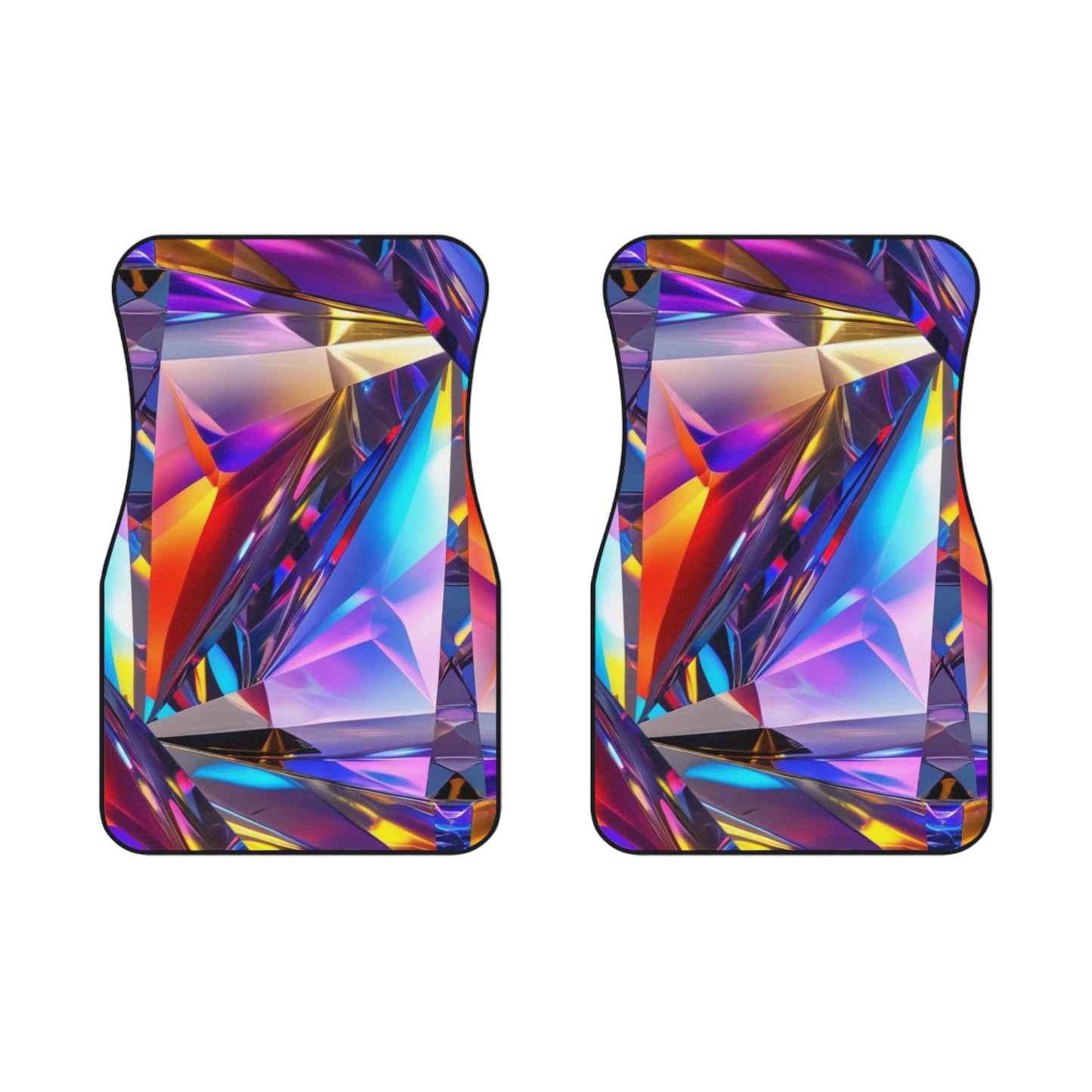 Radiant Prism Car Mats (2x Front)
