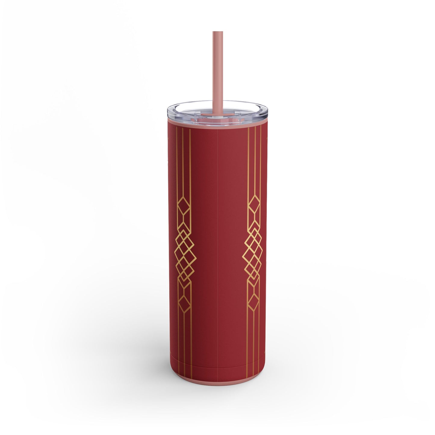 Business 2 (Red) Maars Maker Skinny Matte Tumbler, 20oz