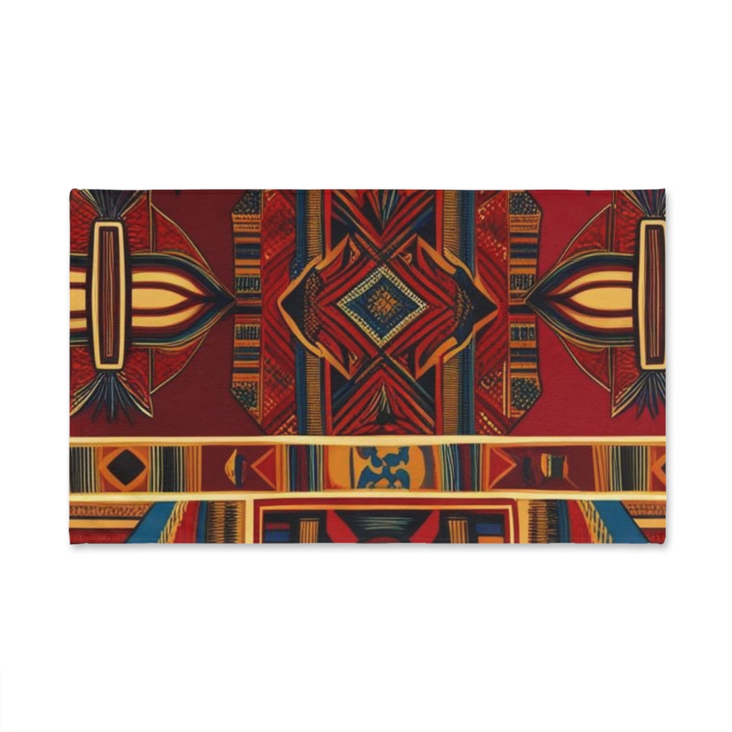 African Canvas 1 Hand Towel