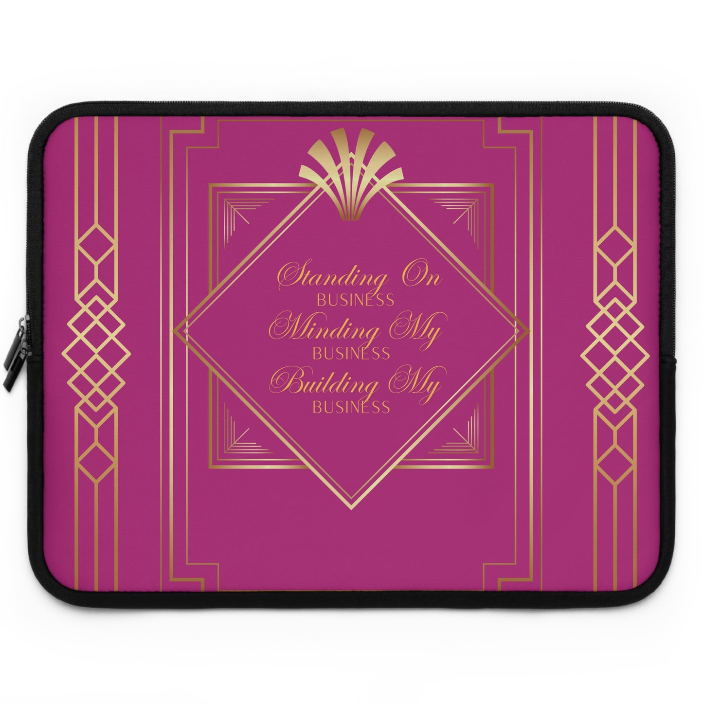 Business 2 (Pink) Laptop Sleeve