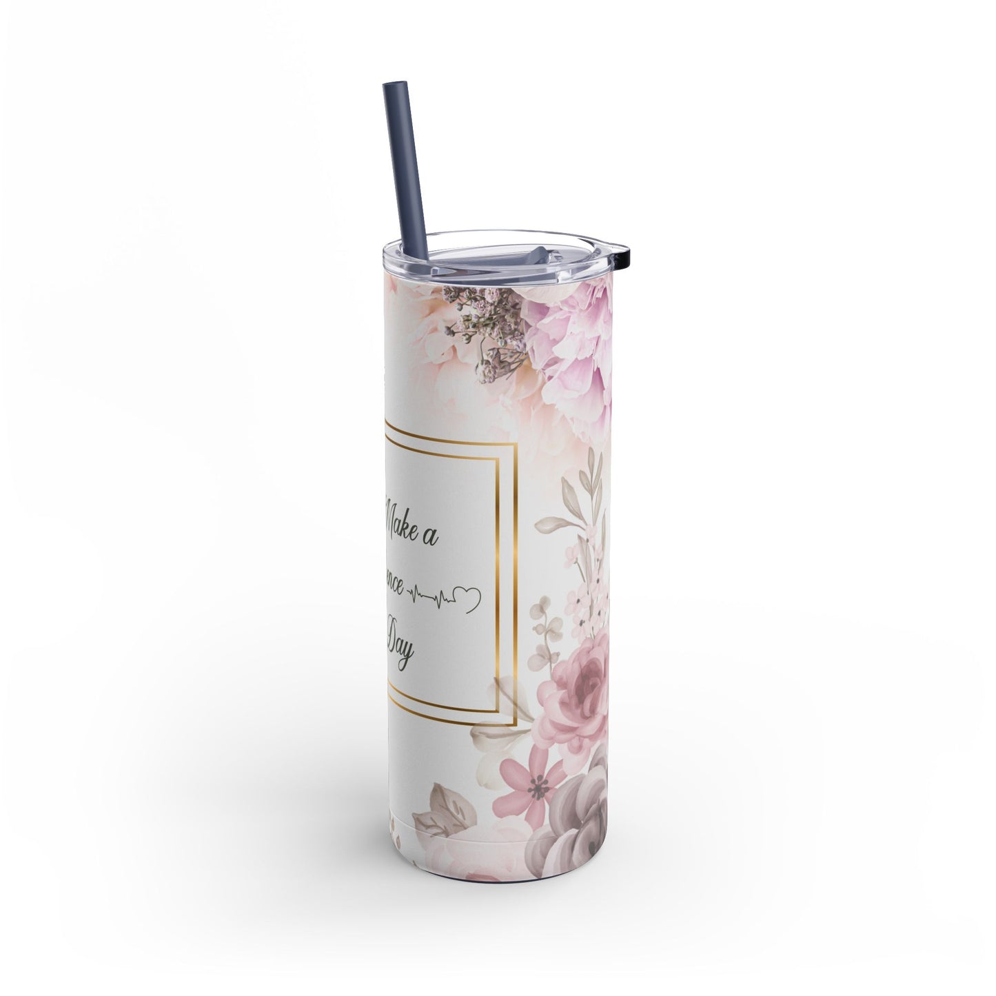 Nurses Make a Difference Maars Maker Skinny Matte Tumbler, 20oz