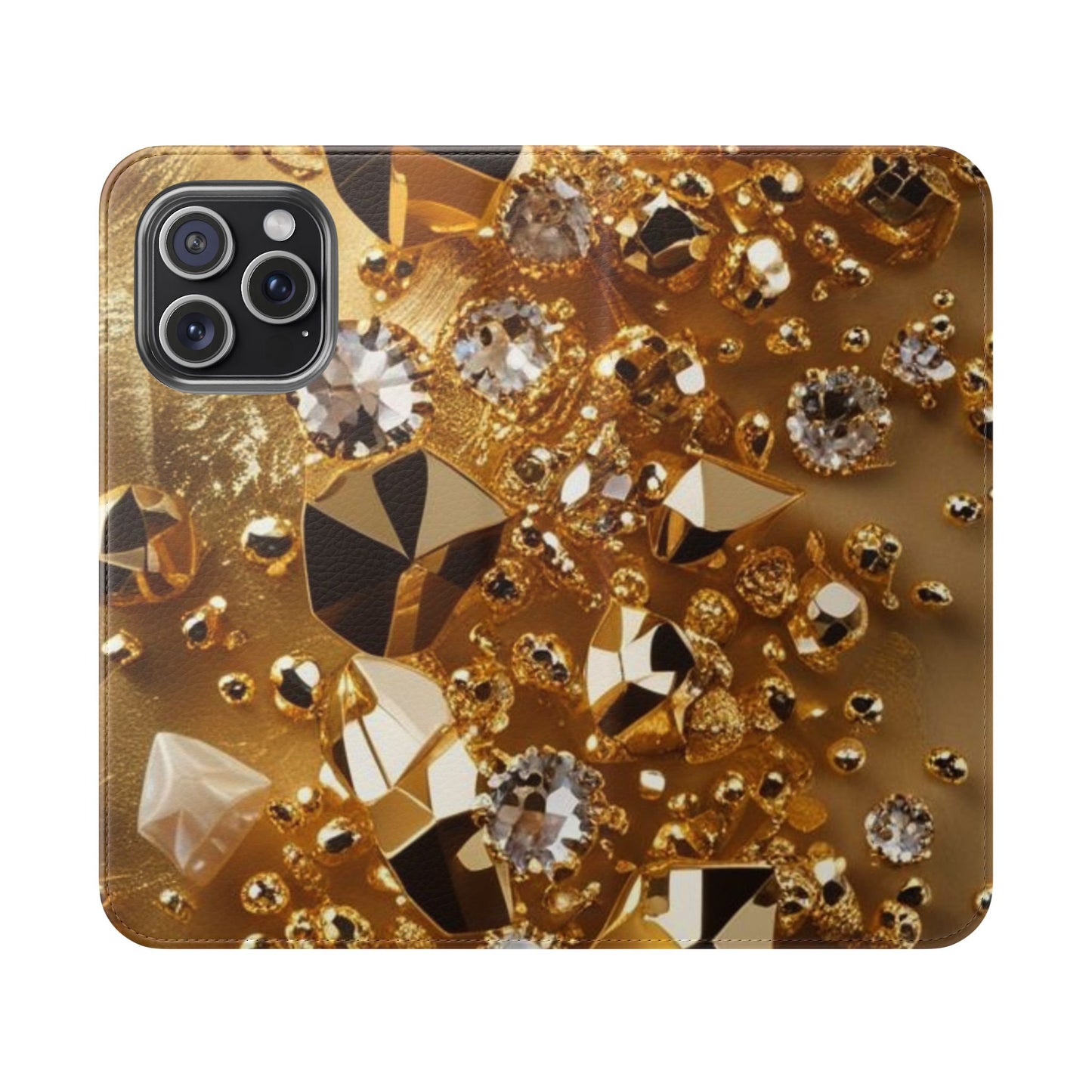 Golden Rush Flip Cases