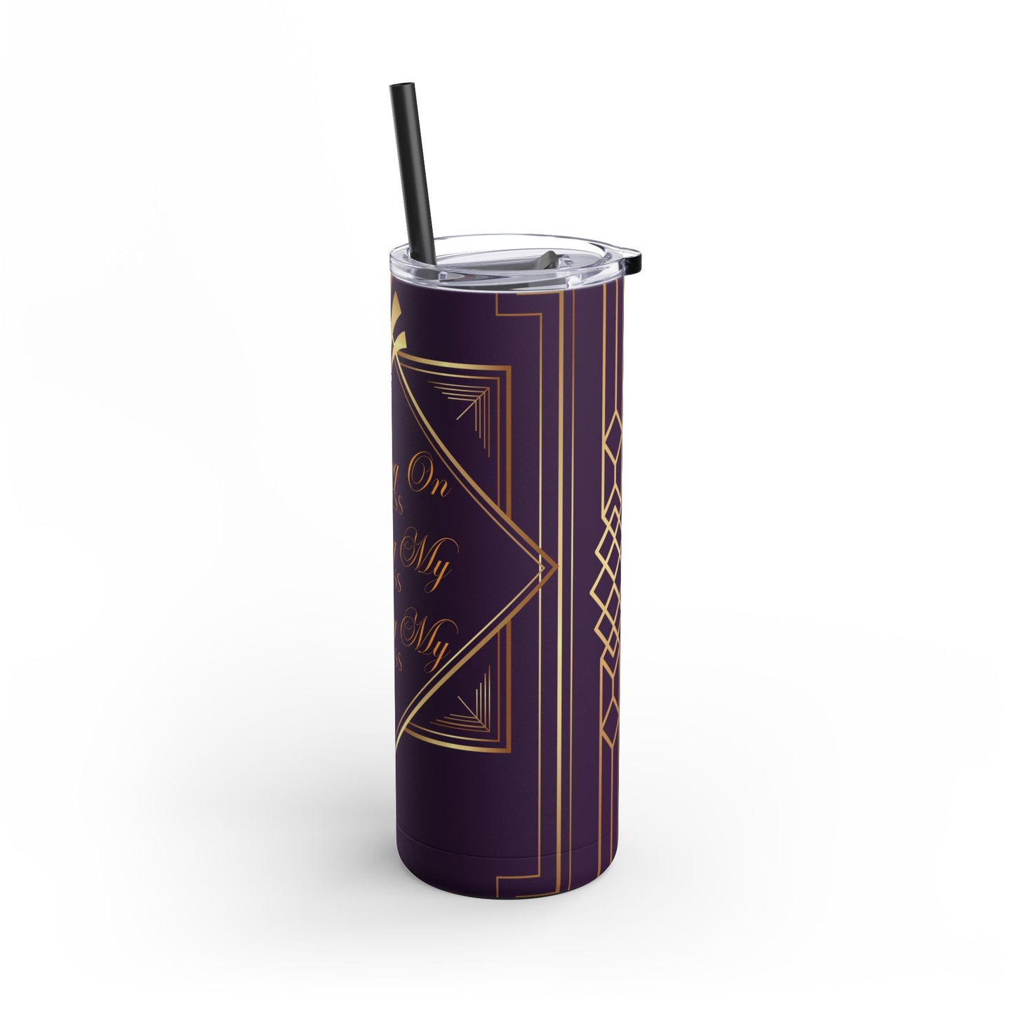 Business 2 (Purple) Maars Maker Skinny Matte Tumbler, 20oz