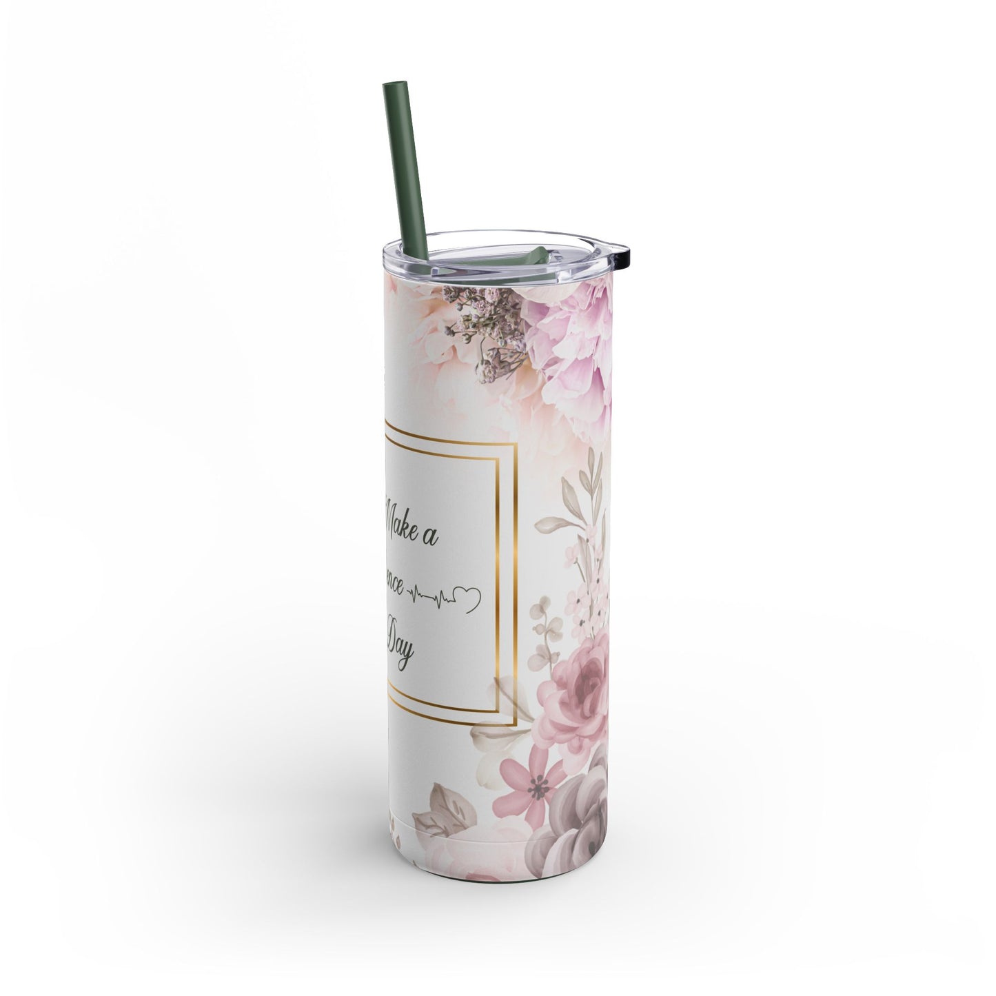 Nurses Make a Difference Maars Maker Skinny Matte Tumbler, 20oz