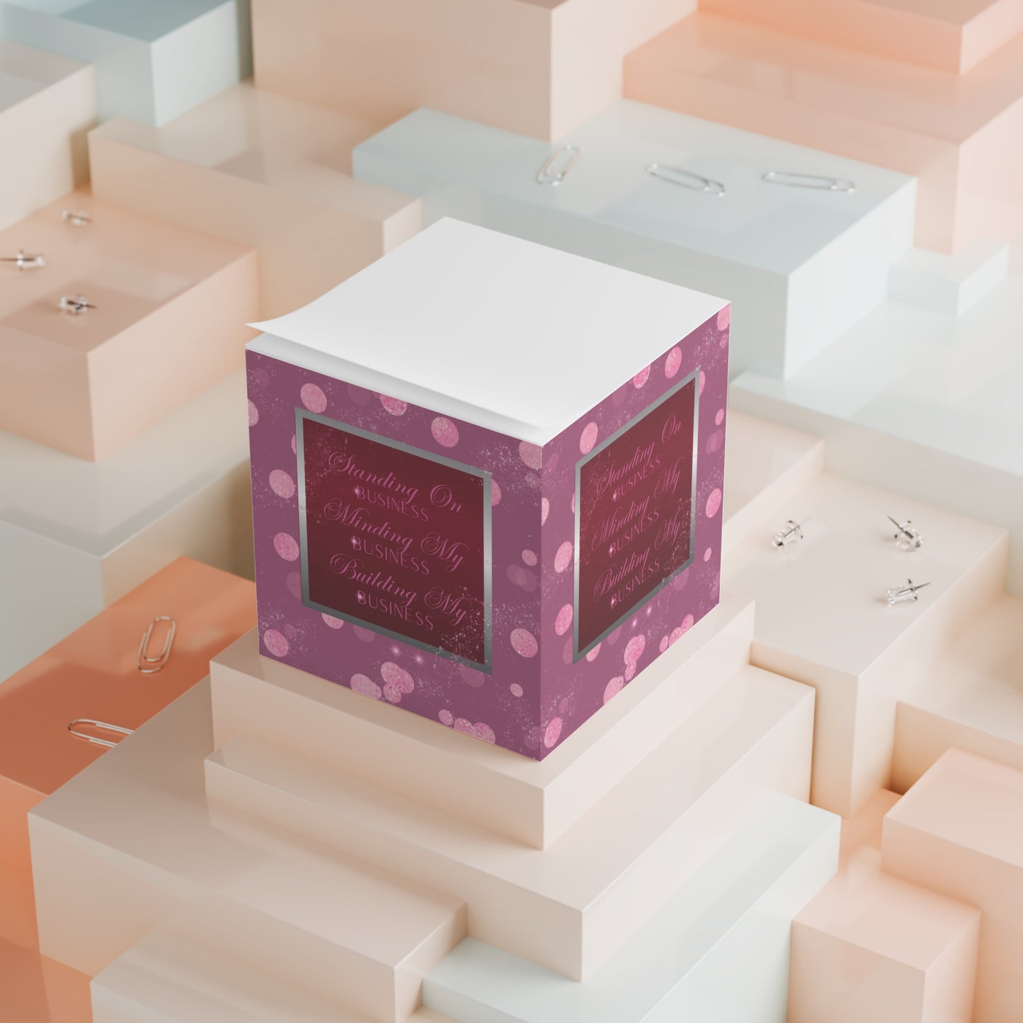 Business Note Cube
