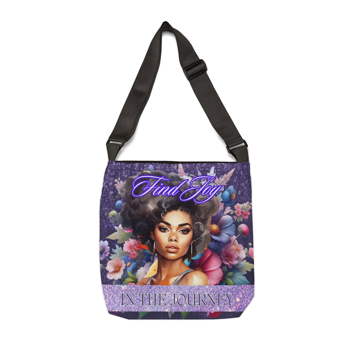 Find Joy 1 Adjustable Tote Bag (AOP)