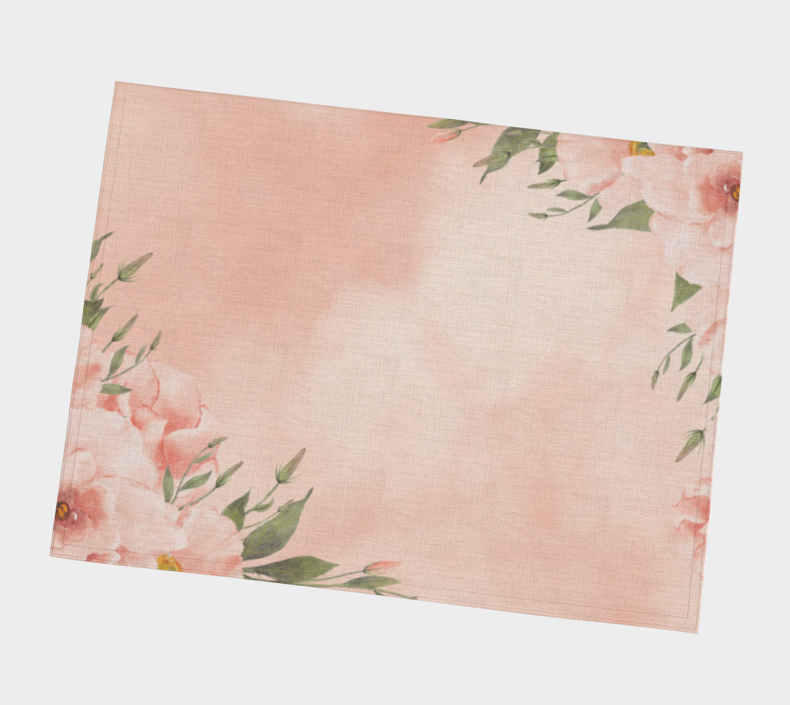 Peachy Keen Placemats