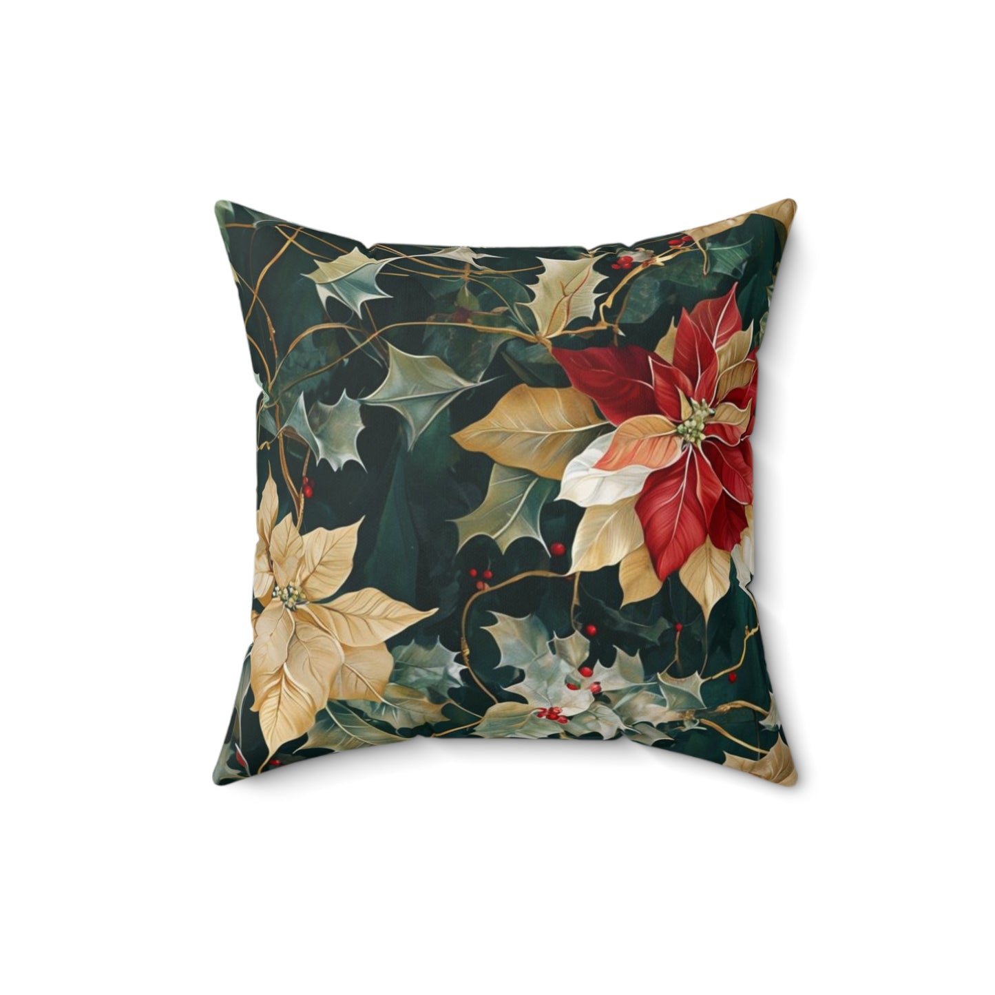 Berrie & Bliss Spun Polyester Square Pillow