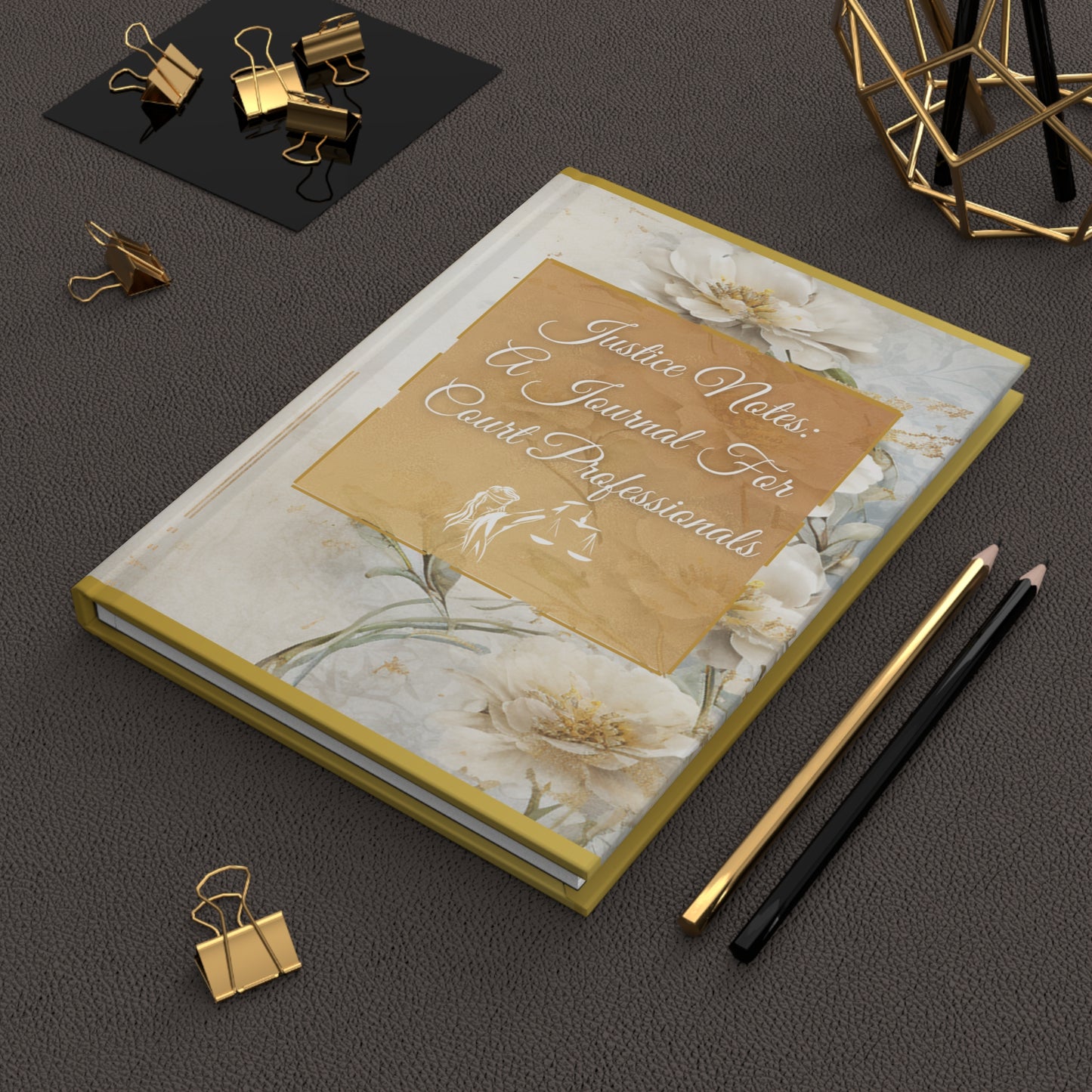 Justice Notes Hardcover Journal Matte