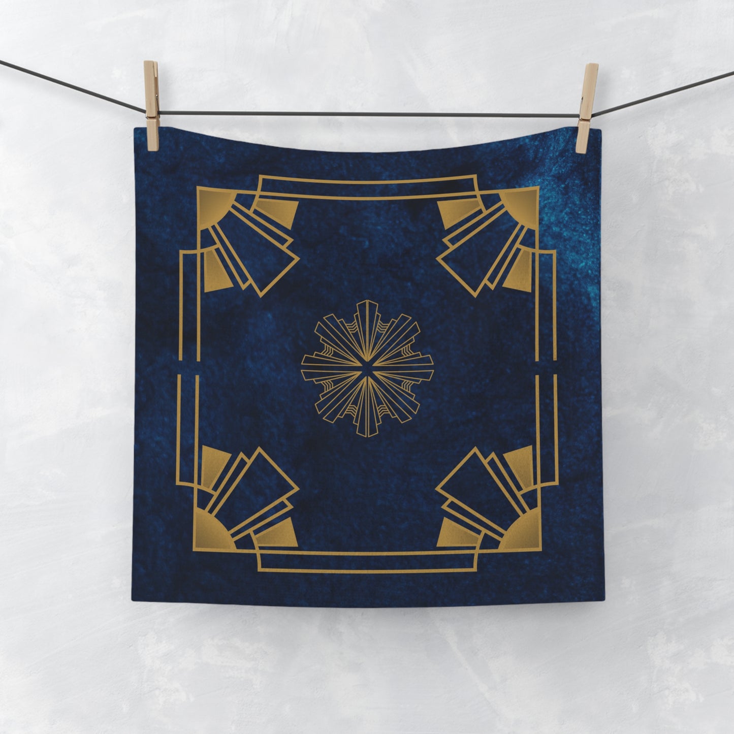 Midnight Luxe (Cobalt Blue) Face Towel