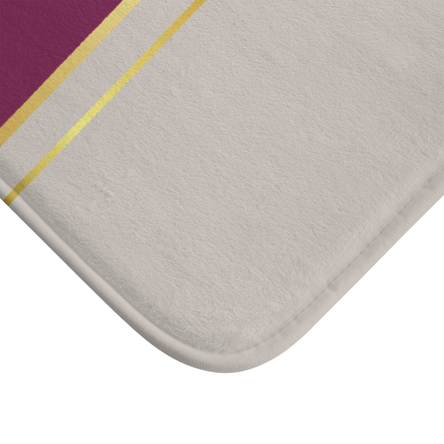 Fuchsia & Taupe Haven Bath Mat