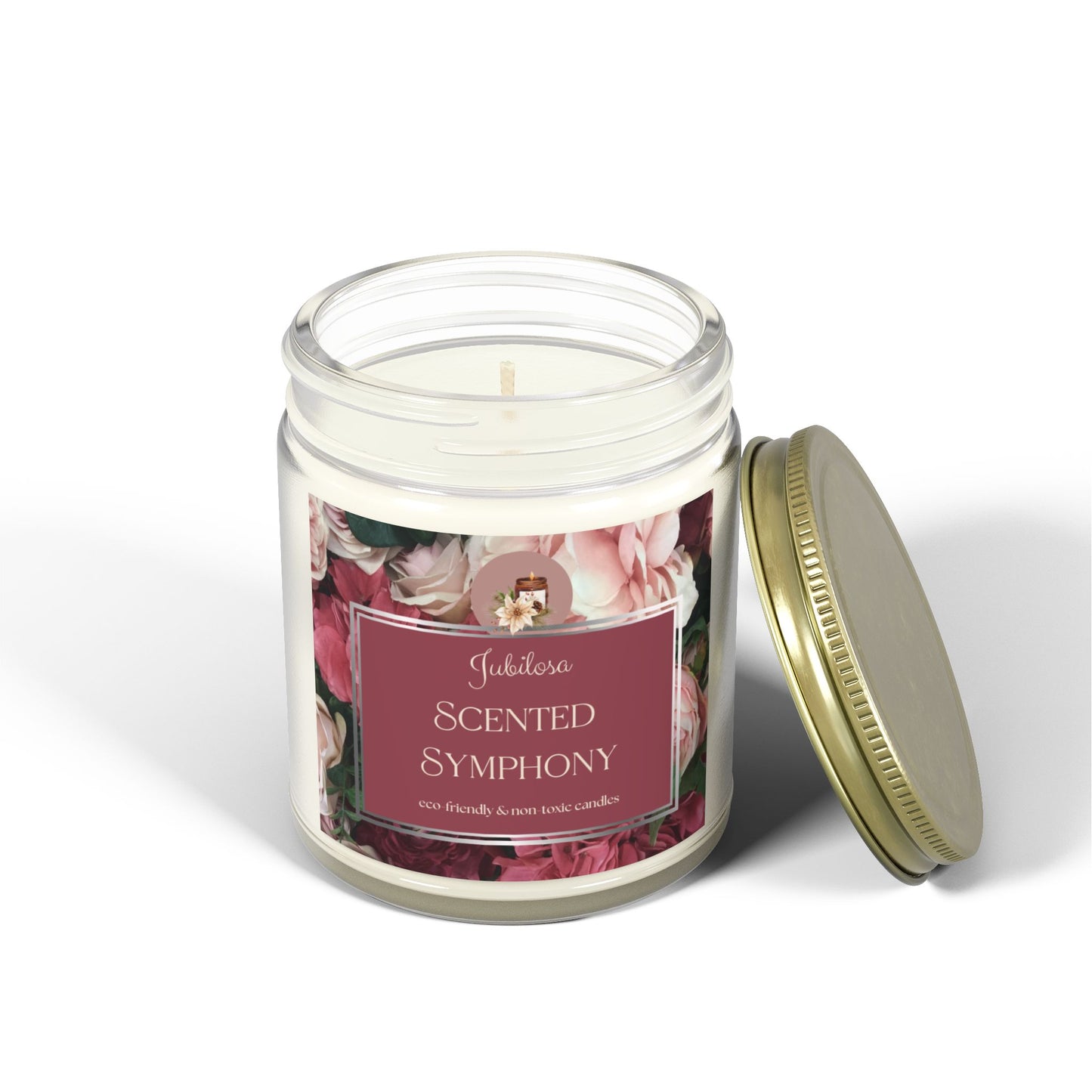 Scented Symphony Coconut Apricot Candle Collection (4oz, 9oz)