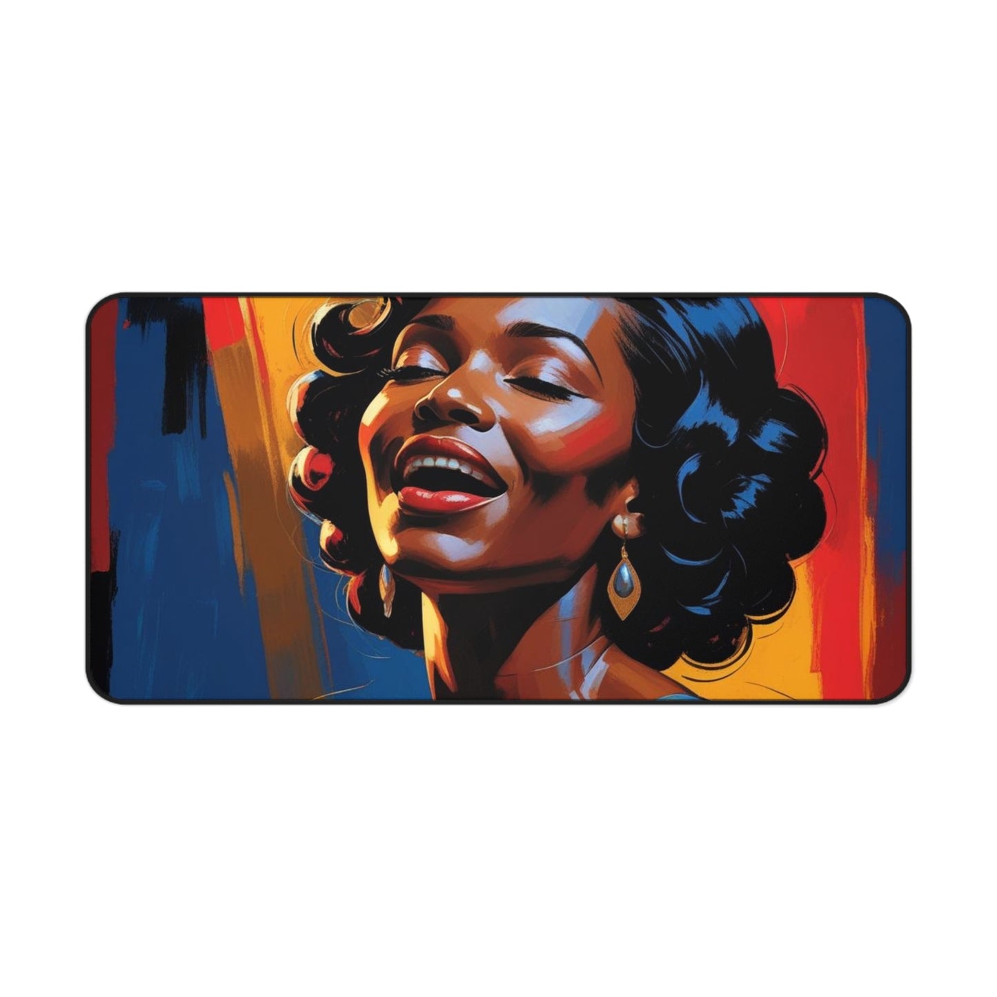Jazz Songstress Desk Mat