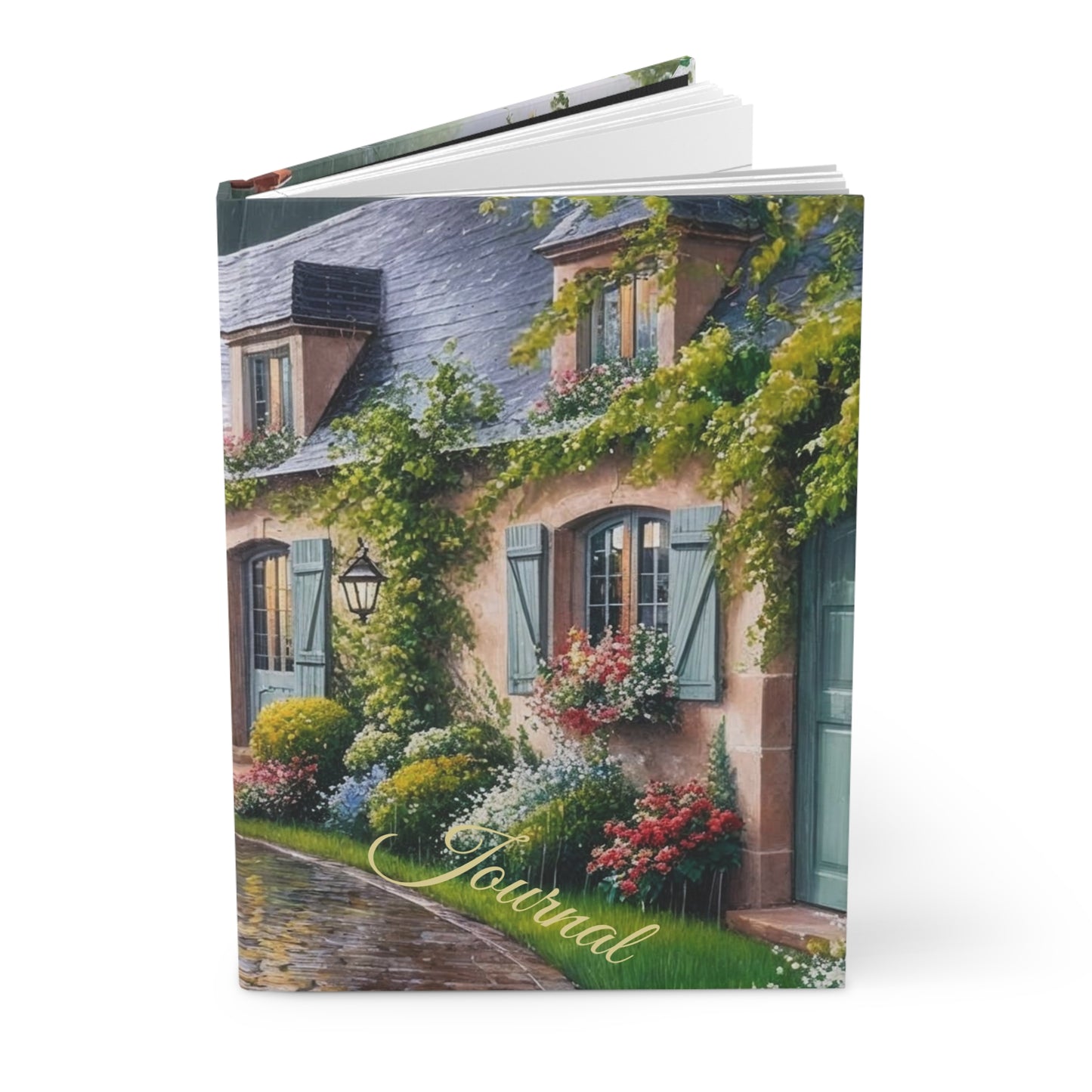 Cozy Day In Hardcover Journal Matte