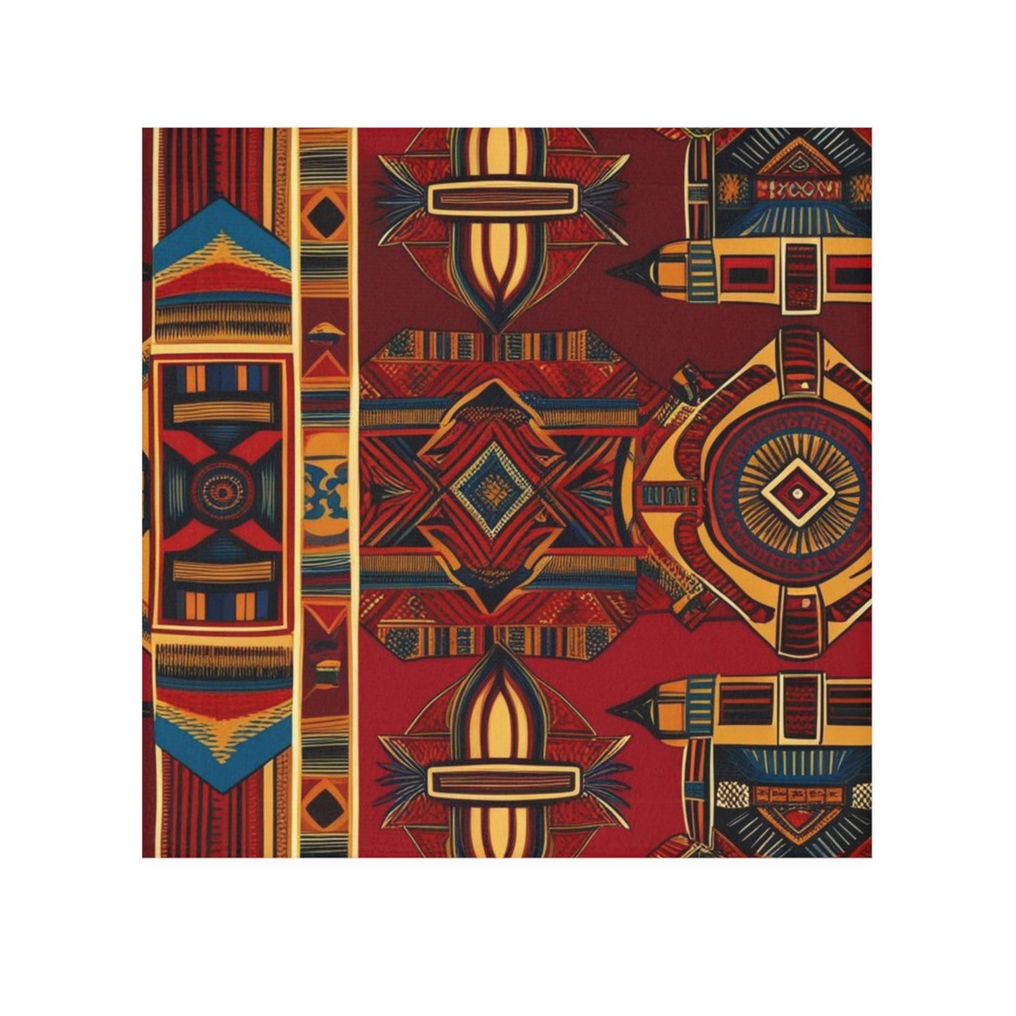 African Canvas 1 Face Towel