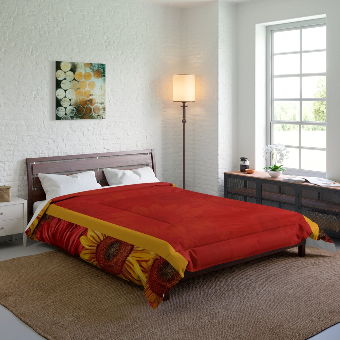Crimson Gold Comforter