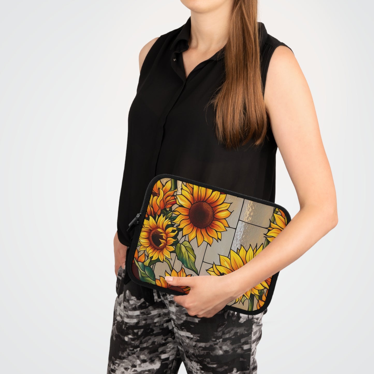 Rustic Sunflower Laptop Sleeve
