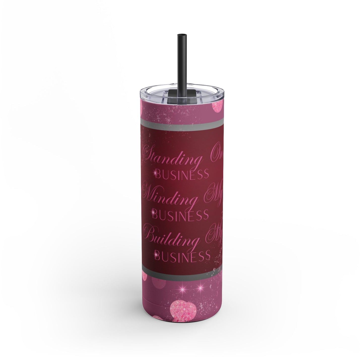 Business Maars Maker Skinny Matte Tumbler, 20oz