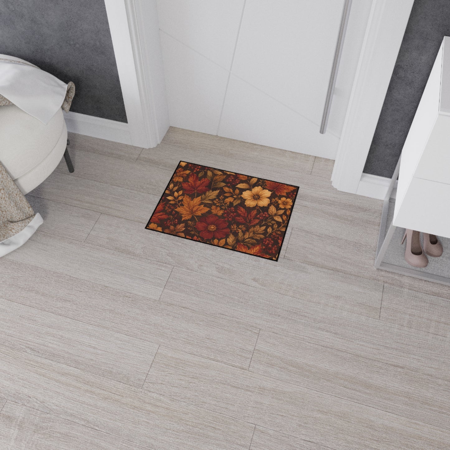 Rustic Fall Heavy Duty Floor Mat