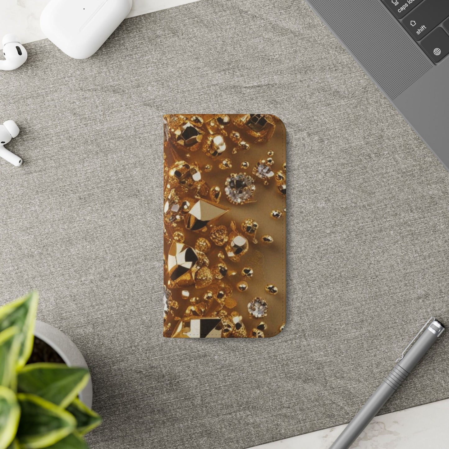 Golden Rush Flip Cases