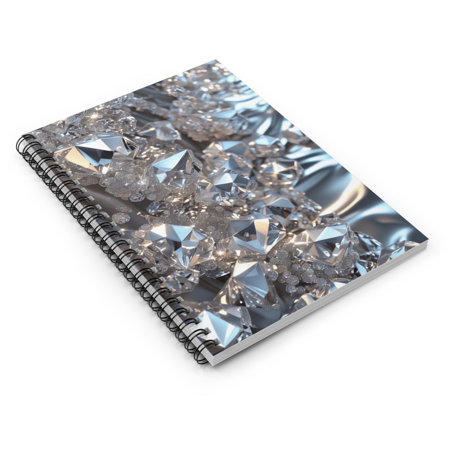 Diamond Life Spiral Notebook - Ruled Line