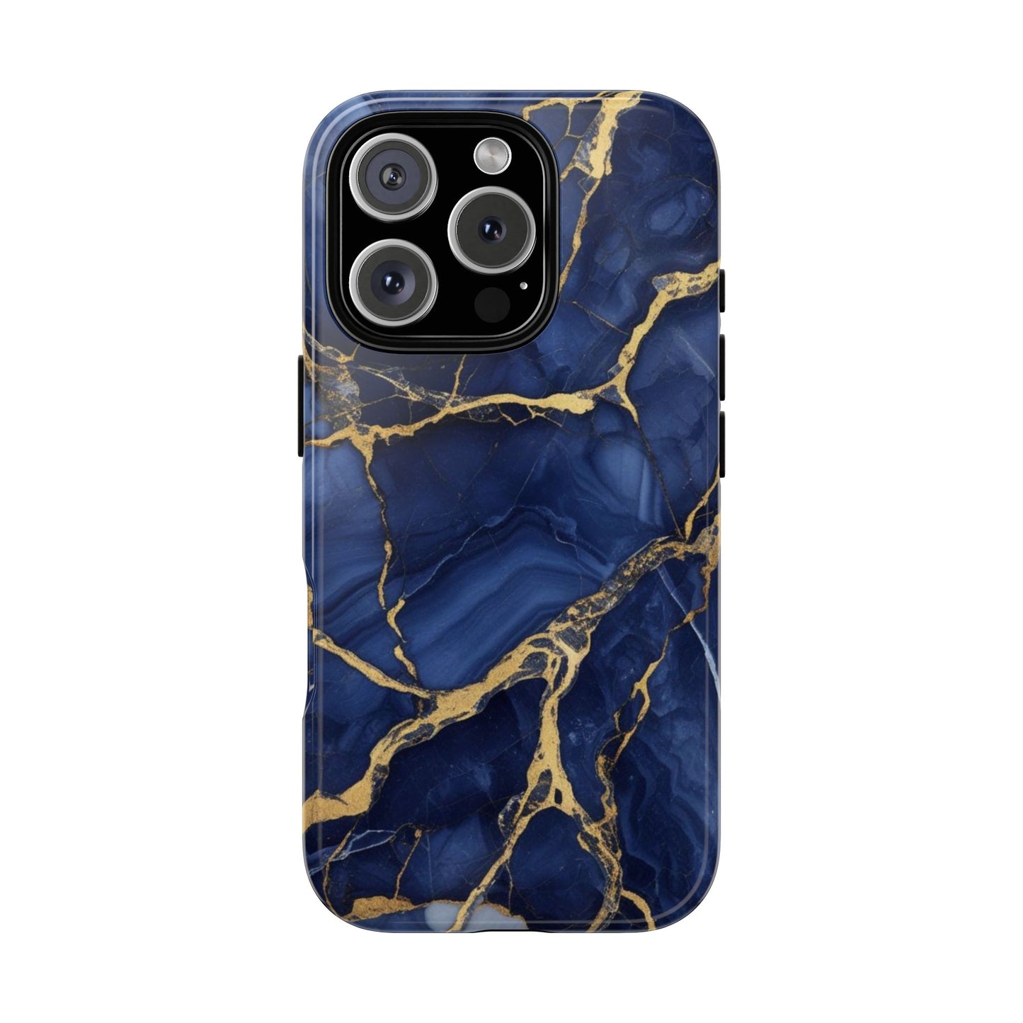 Indigo Marble Tough Cases